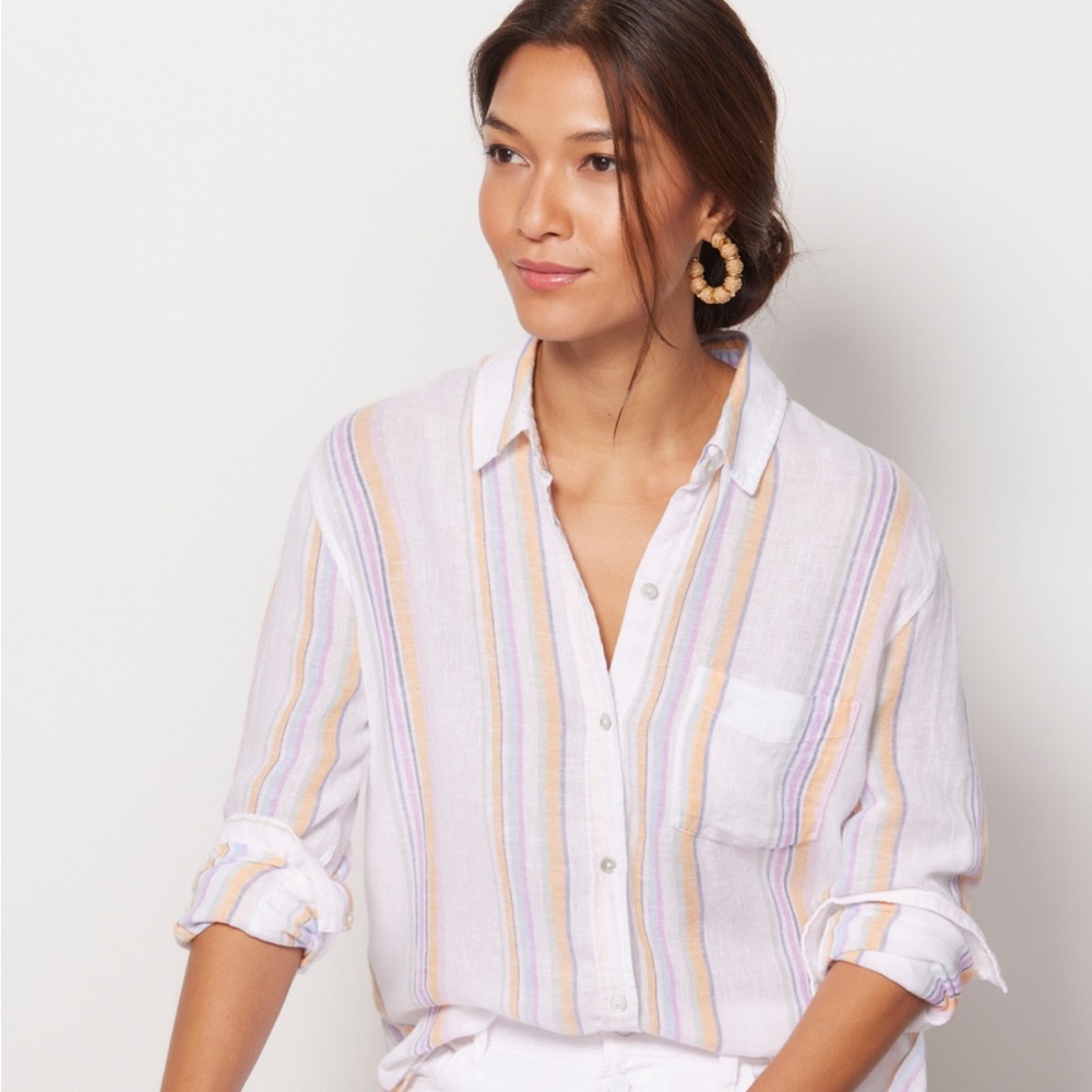 Rails Charli Striped Long Sleeve Striped Multi Co… - image 6